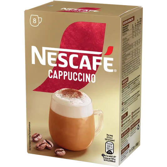Nescafé Cappuccino 100g erikoispikakahvi｜Nescafé 卡布奇诺100g特级速溶咖啡