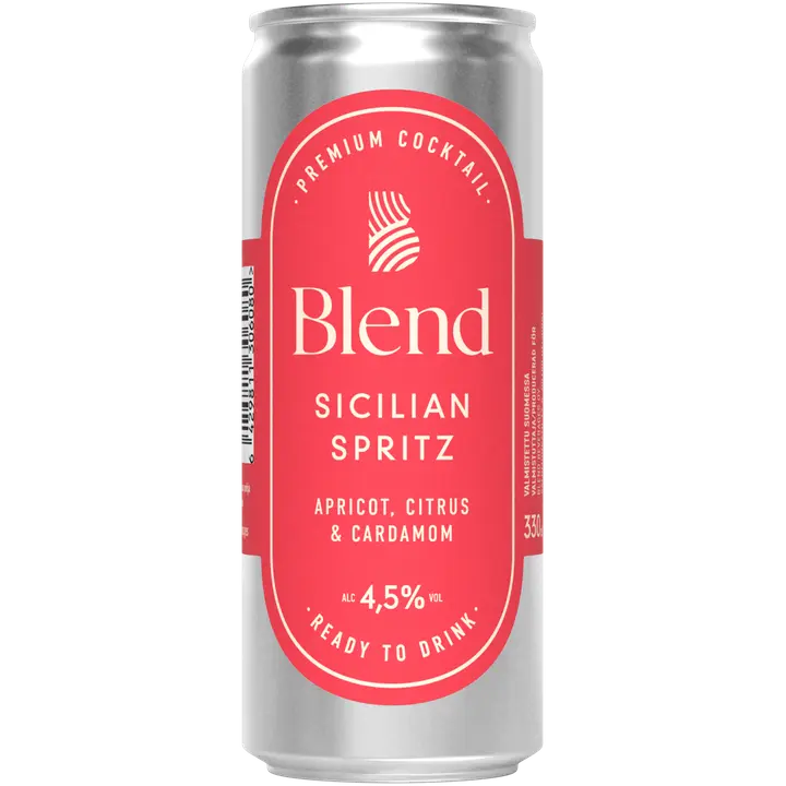 Blend Beverages Sicilian Spritz 4,5% Cocktail 330ml｜Blend Beverages 西西里雪碧 4.5% 鸡尾饮品 330ml