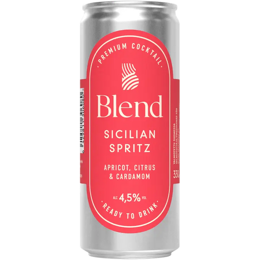 Blend Beverages Sicilian Spritz 4,5% Cocktail 330ml｜Blend Beverages 西西里雪碧 4.5% 鸡尾饮品 330ml