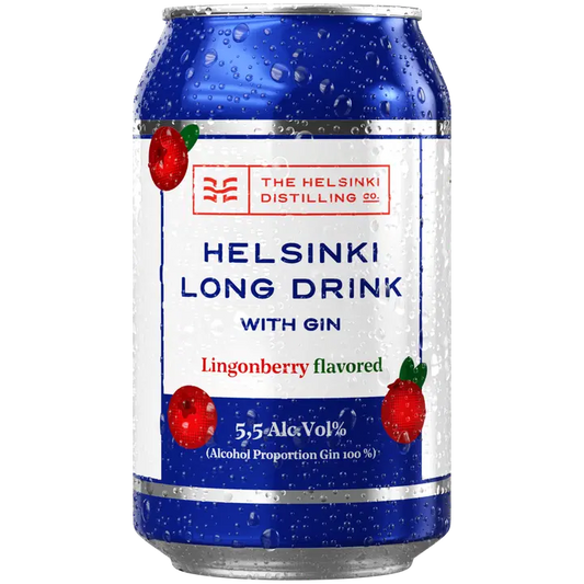 Helsinki Long Drink Gin&Lingonberry 5,5 % 0,33 l tlk｜Helsinki 长饮杜松子饮品和越橘 5.5% 0.33 升 tlk