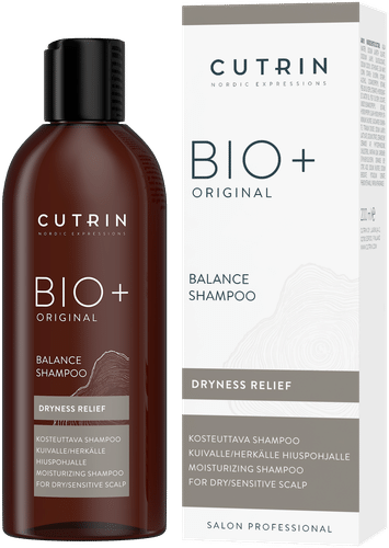 CUTRIN BIO+ Original Shampoo kuivalle hiuspohjalle 200 ml