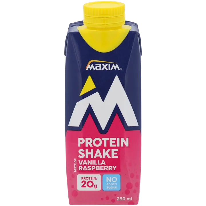 Maxim Vanilla raspberry proteiinijuoma 250ml-Maxim 香草覆盆子蛋白饮料 250ml