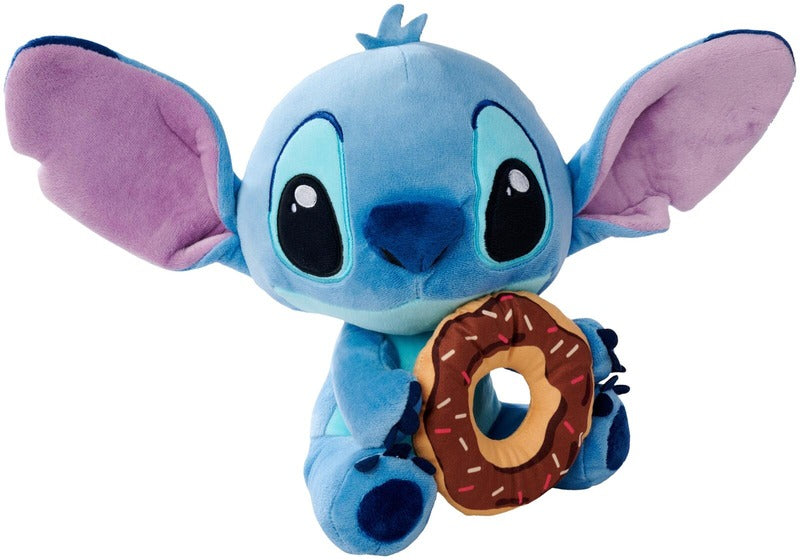 Disney Stitch 与甜甜圈毛绒玩具 25 cm
