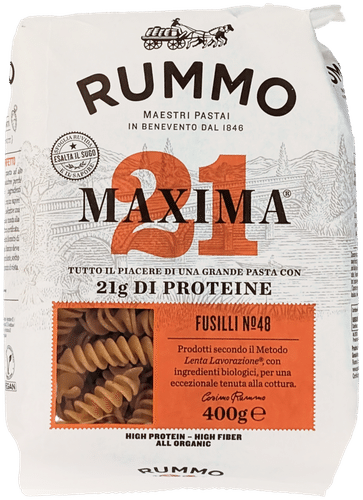 Rummo 有机Maxima螺丝粉No.48 400克｜Rummo Maxima Fusilli no48 400g luomu