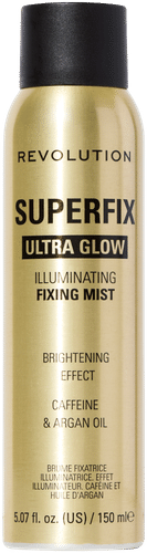 Makeup Revolution superfix extra glow 定妆喷雾 150ml 增亮