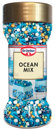Dr. Oetker Ocean mix -koristerakeet 50 g｜Dr. Oetker 海洋混合装饰颗粒 50 g