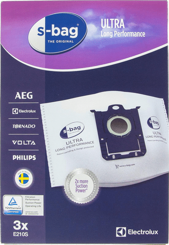 Electrolux 集尘袋 S-bag Ultra Long Performance E210S 3 kpl