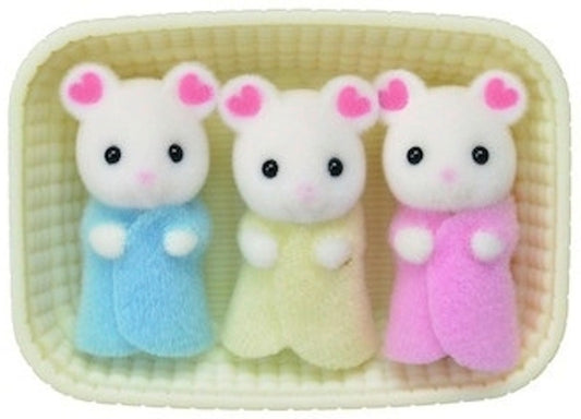Sylvanian Families 棉花糖三胞胎