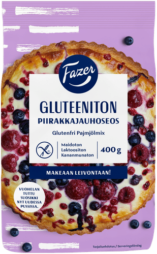 Fazer GTON Piirakkajauhoseos 400 g｜Fazer GTON 馅饼面粉混合物 400 g