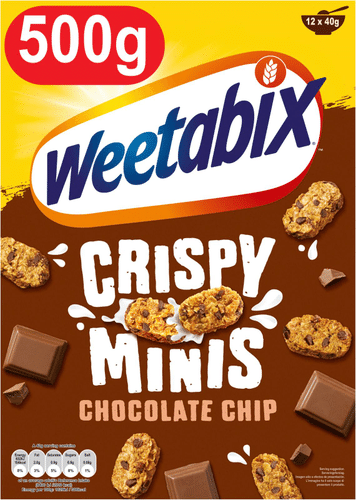 Weetabix Minis Chocolate 500g｜Weetabix 迷你巧克力 500g