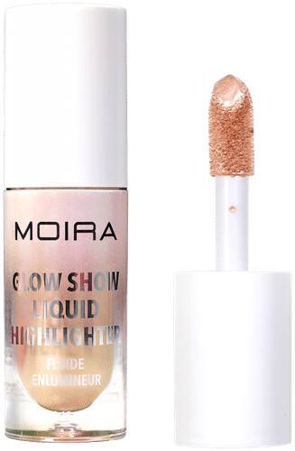 MOIRA Cosmetics MOIRA 流光液体高光 003 香槟喜悦 4,3g｜MOIRA Glow Show Liquid Highlighter 003 Champagne Delight nestemäinen korostusväri 4,3g