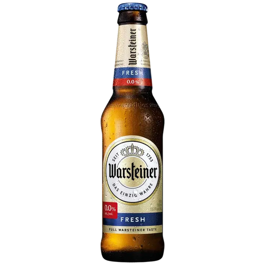 Warsteiner Premium Fresh alkoholiton olut 0,0% 0,33 l plo｜Warsteiner 优质新鲜0度饮品 0.0% 0.33 l plo