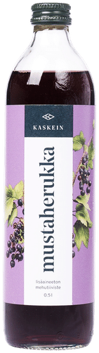 Kaskein Mustaherukka tiiviste 0,5l｜Kaskein Marja Kaskein 黑加仑浓缩液 0,5l