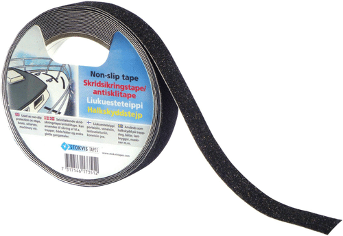 Stokvis Tapes 防滑胶带 25mm x 5m 黑色