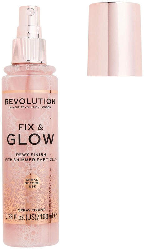 Makeup Revolution Fix & Glow 定妆喷雾100ml｜Makeup Revolution Fix & Glow Fixing 100ml meikkisuihke