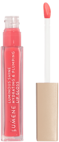 Lumene Luminous Shine保湿丰盈唇彩 4 Peach Pink 5 ml｜Lumene Luminous Shine Kosteuttava & täyteläistävä huulikiilto 4 Peach Pink 5 ml