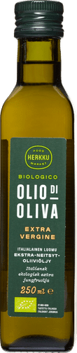 Herkku 意大利有机特级初榨橄榄油 250ml｜Herkku italialainen luomu ekstra-neitsytoliiviöljy 250ml