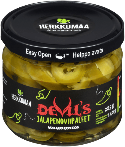 Devil's Herkkumaa 魔鬼辣椒片 285/140 g
