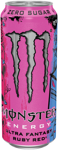 Monster Ultra Fantasy Ruby Red energiajuoma tölkki 0,5 L