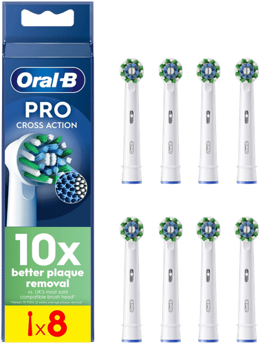 Oral-B 替换刷头 CrossAction 8kpl