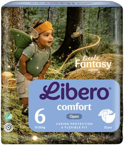 Libero Comfort 粘贴式纸尿裤 6号 32片 13-20kg