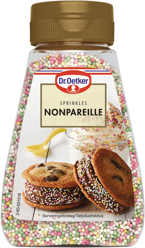 Dr. Oetker Sprinkles Nonpareille koristerakeet 135g｜Dr. Oetker 非Pareille彩针糖粒装饰 135g
