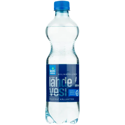 Kotimaista Hiilihapollinen lähdevesi 0,5l｜Kotimaista 碳酸泉水 0,5l