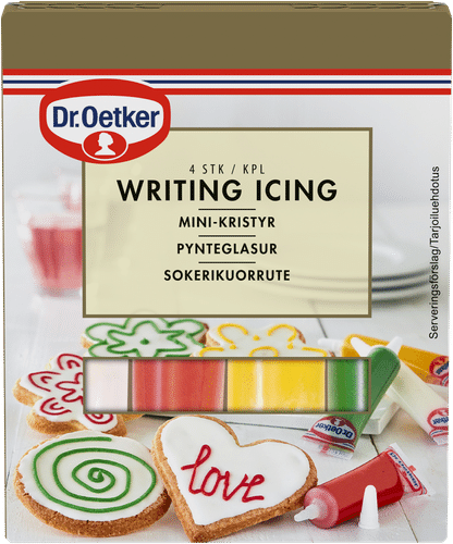 Dr. Oetker Sokerikuorrute (4x17g) 68g｜Dr. Oetker 糖霜（4x17克） 68g