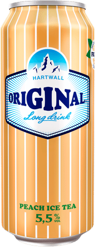 Hartwall Original Long Drink Peach Ice Tea 5,5% 0,5 l