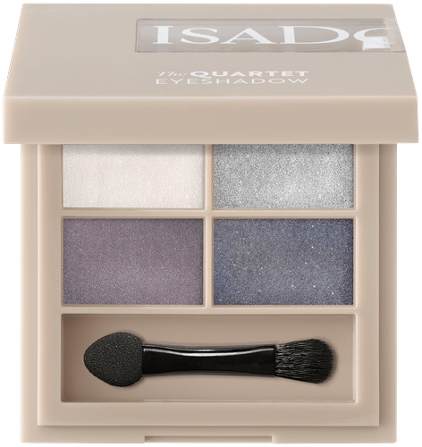 Isadora The Eyeshadow Quartet luomiväripaletti 12 Crystal Mauve 3,5 g