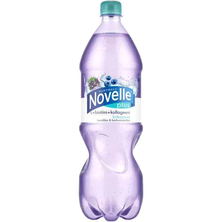 Hartwall Novelle Plus C + kollageeni + biotiini 1,5 l｜Hartwall Novelle Plus C+胶原蛋白+生物素 1,5 l