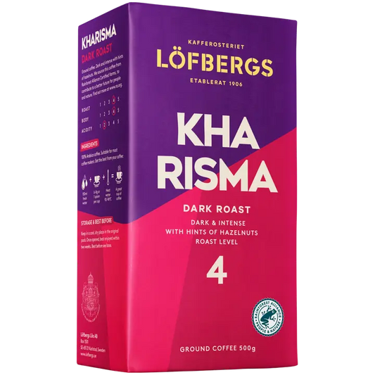 Löfbergs Kharisma Suodatinkahvi 500g Rainforest alliance｜Löfbergs Kharisma 滴滤咖啡 500g 雨林联盟