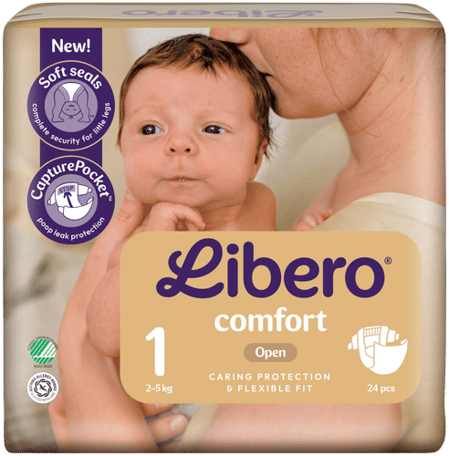 Libero Comfort 1号 24片 2-5公斤