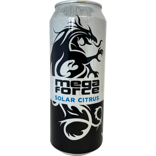 Megaforce solar citrus energiajuoma 0,5l tölkki｜Megaforce 太阳能柑橘能量饮料 0.5l 罐