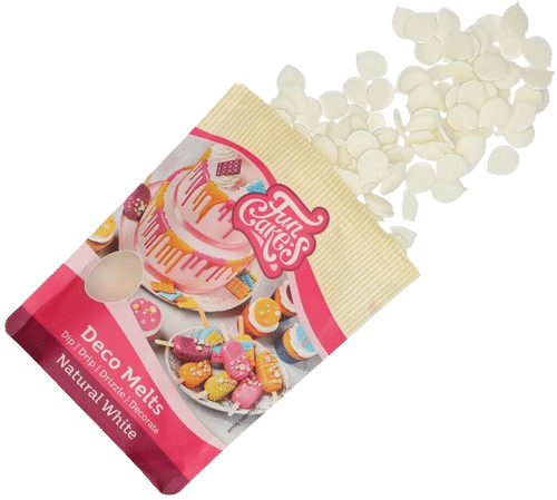 Funcakes decomeltsnapit, valkoinen｜Funcakes 装饰融豆 白色