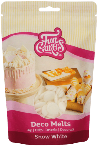 Funcakes decomeltsnapit, valkoinen｜Funcakes 装饰融豆 白色