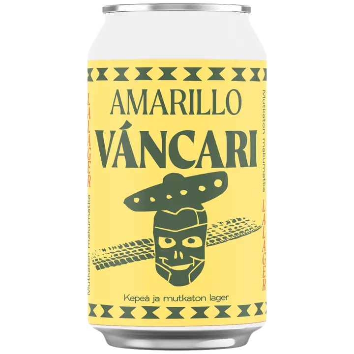 Maku Amarillo Váncari Mexican Lager öl 4,5 % 0,33 l｜Maku Amarillo Váncari 墨西哥饮料 öl 4.5% 0,33 l