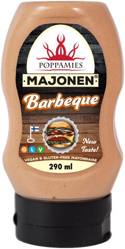 Poppamies 烧烤蛋黄酱 290ml｜Poppamies Majonen Barbeque 290ml
