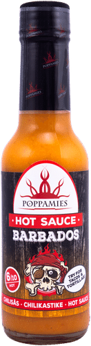 Poppamies 巴巴多斯辣椒酱 150ml｜Poppamies Hot Sauce Barbados chilikastike 150ml