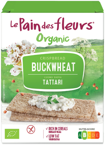 Le Pain des Fleurs luomu tattarinäkkileipä gluteeniton 150 g