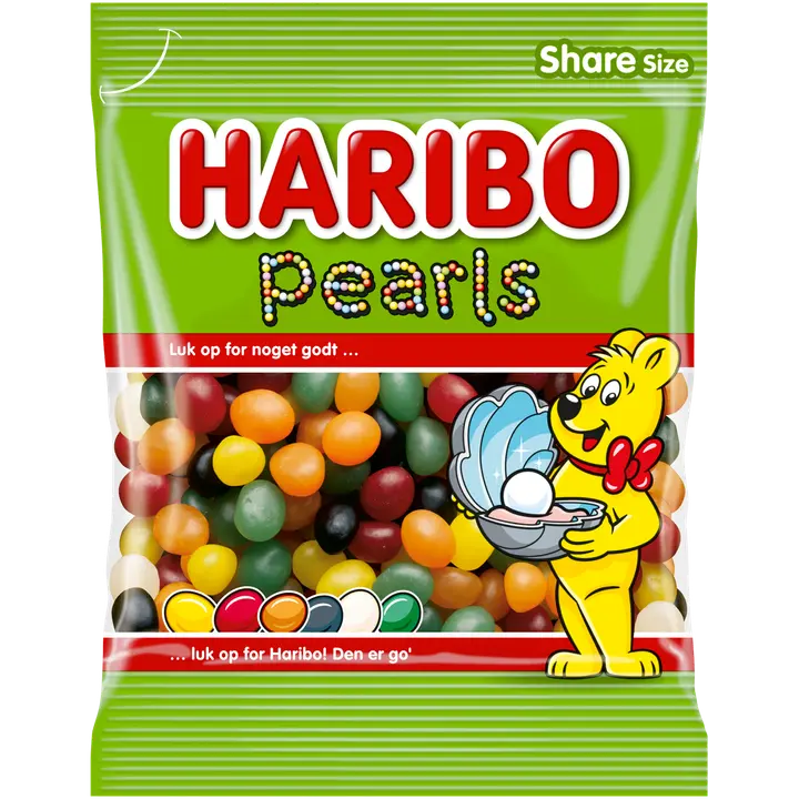 HARIBO Pearls 120 g Pääsiäiskarkkipussi