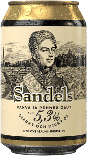 Sandels 5,3% olut 0,33 l tlk