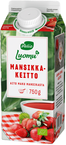 Valio Luomu™ mansikkakeitto 750 g｜Valio Luomu ™ 草莓汤 750 g