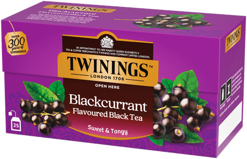 Twinings 25x2g Blackcurrant tee｜Twinings 25x2g 黑加仑茶