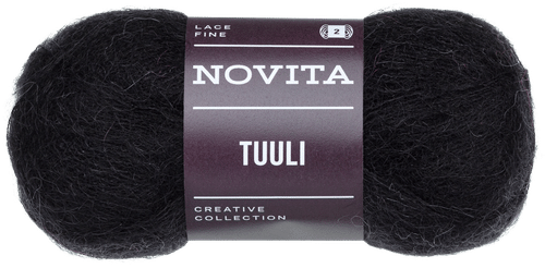 Novita Tuuli线 25克 烟黑 099