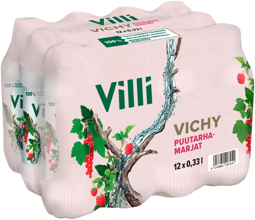 12 x Villi Vichy Puutarhamarjat 0,33 l