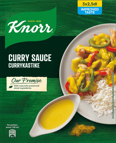 Knorr 咖喱酱料 3x24 g