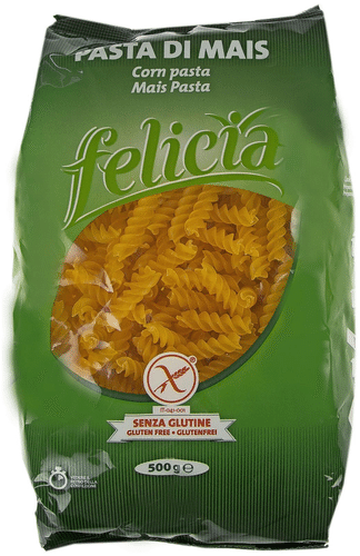 Felicia 500克玉米粉无麸质螺丝粉｜Felicia 500g maissijauhoista valmistettu fusillipastamakaroni gluteeniton
