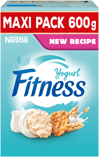 Nestlé Fitness 600g Yogurtflakes hiutaleita täysjyvävehnästä-, -kaurasta ja riisistä sekä jogurttikuorrutettuja hiutaleita｜Fitness 雀巢 Fitness 600克 酸奶片全麦燕麦米片及酸奶涂层片