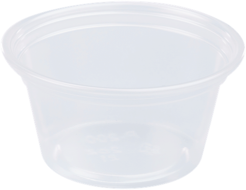 Huhtamäki Huhtamaki 圆形透明塑料盒 100x60ml